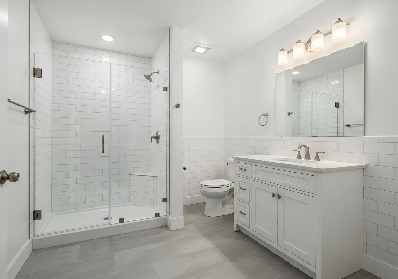 Guest Bathroom Refresh - illustrative after example