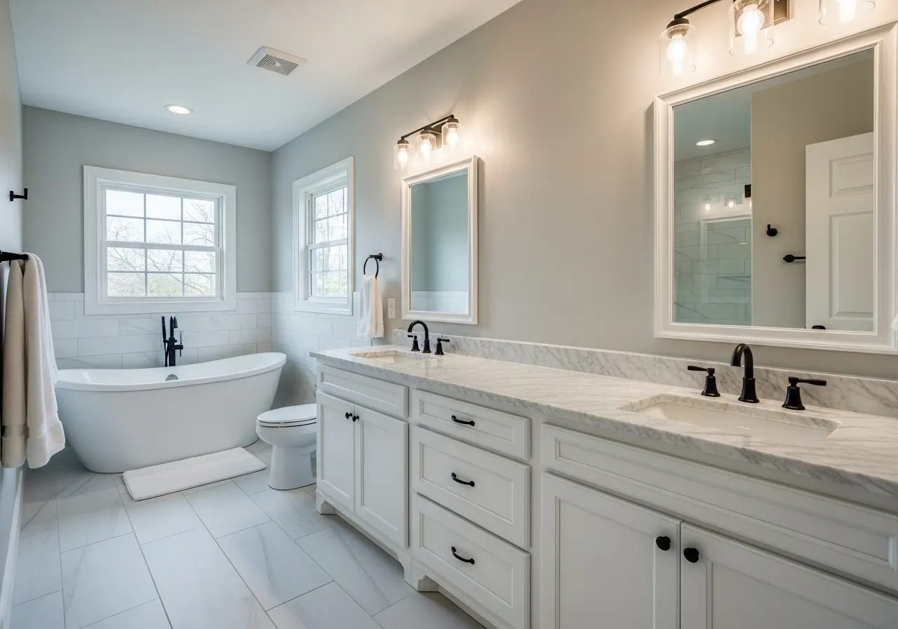 Master Bathroom Overhaul - illustrative after example