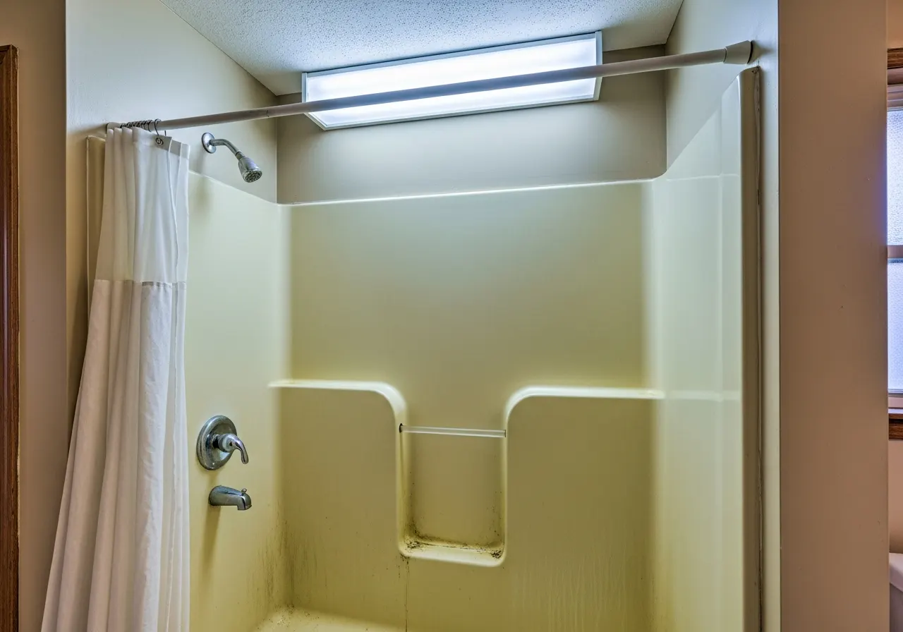 Shower Stall Transformation - illustrative before example